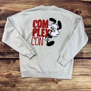 ComplexCon x Verdy Crewneck Light Gray Official 2022 Merch Size Medium